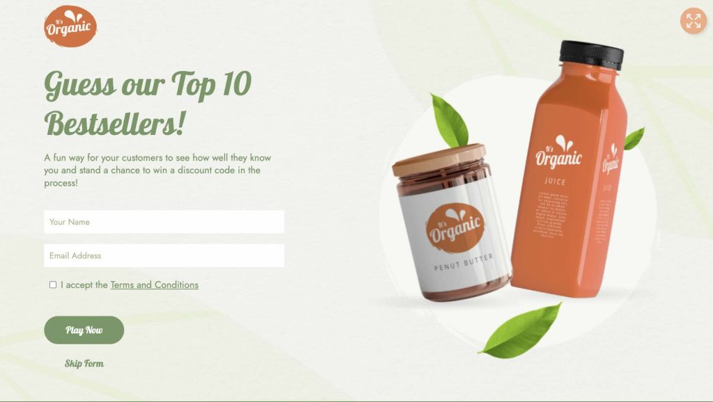 Multi-choice Product Game